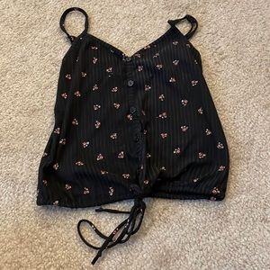 Smoke & Mirrors Floral Print Top